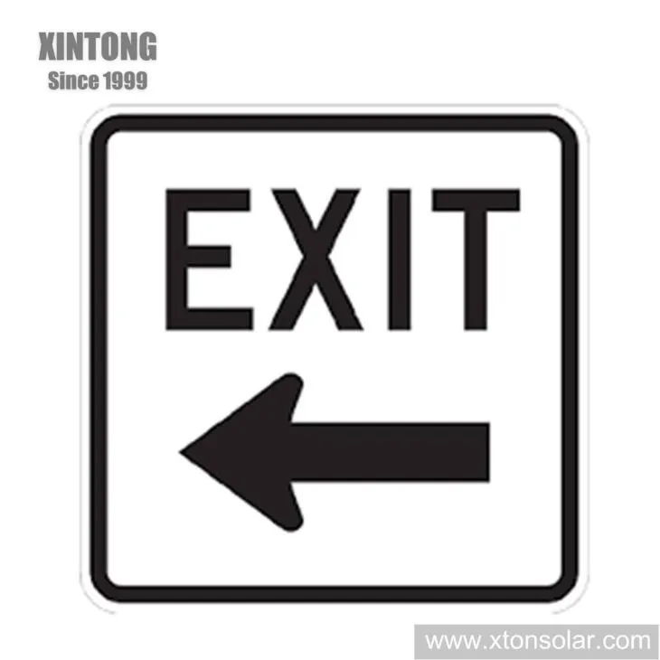 Cut Machine Warn Road Solar Traffic Sign Sticker USA