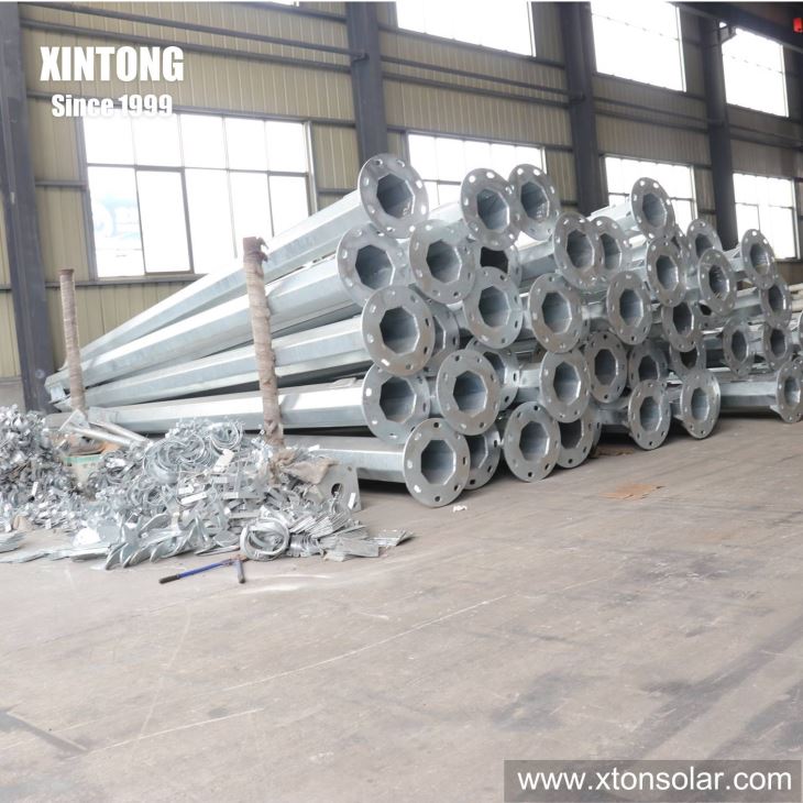 Galvanized Steel Pole 9m Price