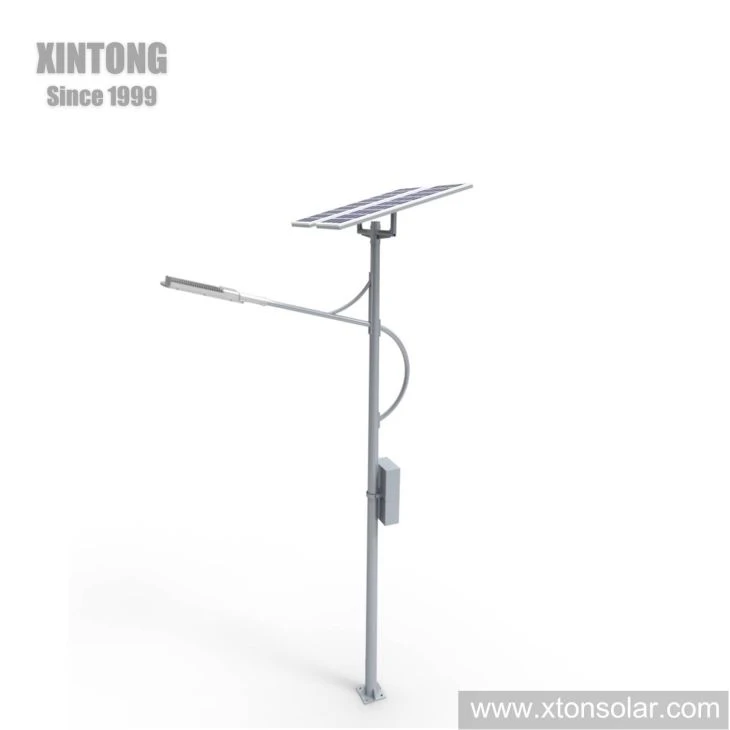 IP67 LED Street Solar Light Housing With Battery