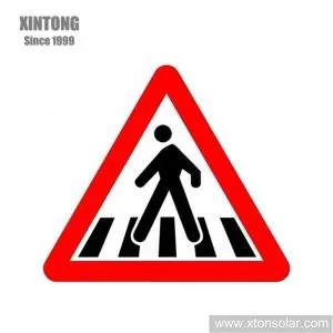 ریڈ ٹرینگل روڈ ٹریفک سائن اور علامت