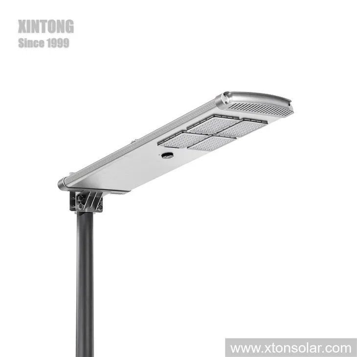 سستی قیمت انٹیگریٹڈ آؤٹ ڈور ایل ای ڈی سولر سٹریٹ لیمپ 30W 40W 50W 60W موشن سینسر لائٹ کے ساتھ